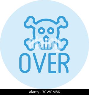 Jeu sur illustration de conception d'icône de vecteur Illustration de Vecteur