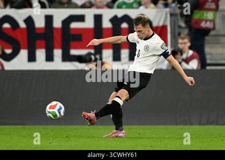 Sinsheim, Deutschland. 10 octobre 2025. Fussball ; saison 2025/2026, saison 2025/26, WM-Qualifikation zur WM 2026, 7. Spieltag, Journée 7, Gruppe A, Group A, Deutschland gegen Luxemburg AM 10.10.2025 in Sinsheim. UBz : 06 Joshua Kimmich, Deutschland. Crédit : dpa/Alamy Live News Banque D'Images