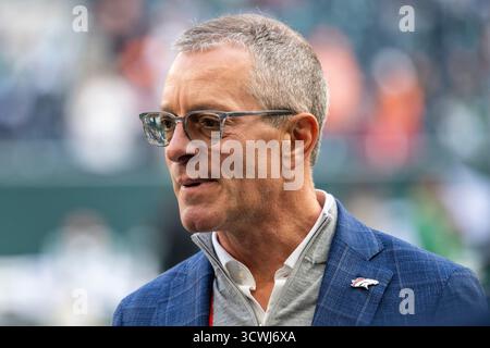 Londres, Royaume-Uni. 12 octobre 2025. Greg Penner, propriétaire et chef de la direction des Broncos de Denver, devant le match NFL des Broncos de Denver @ jets de New York au Tottenham Hotspur Stadium, le deuxième match de la série des Jeux NFL de Londres de cette année. Credit : Stephen Chung / Alamy Live News Banque D'Images