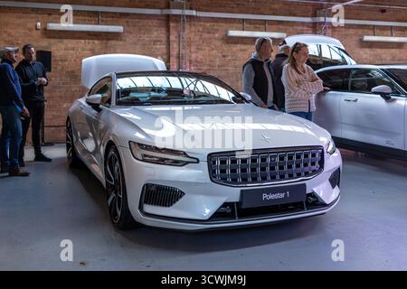 Polestar 1, exposé au Bicester Motion Scramble qui s'est tenu le 5 octobre 2025. Banque D'Images