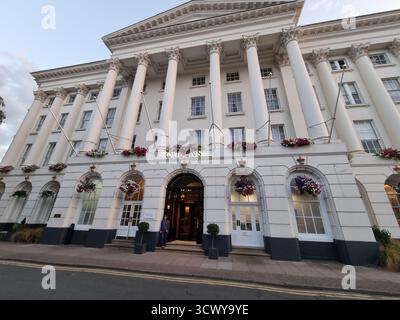 Hôtel Queens à Cheltenham Glos Angleterre Royaume-Uni Banque D'Images