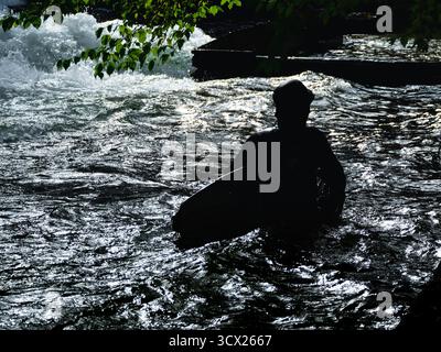 Allemagne, Bavière, Munich, château de Neschwanstein, petite ville de Landsberg am Lech, paysages d'automne et photos de la ville. Mairie, parc, surf, Oktoberfe Banque D'Images