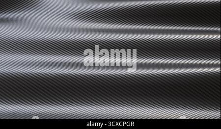 Fond 3d de matériau de fibre de carbone Banque D'Images