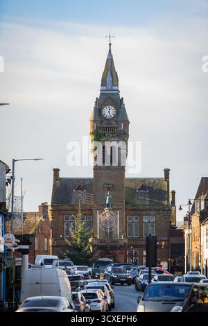 Annan High Street, Dumfriesshire Banque D'Images