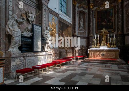 Église Jean l'évangéliste à l'Abbaye du Parc du XIIe siècle / Abdij van Park, abbaye prémonstratenne à Heverlee près de Louvain dans le Brabant flamand, Belgique Banque D'Images