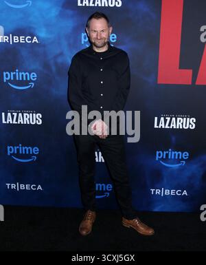 New York, États-Unis. 14 octobre 2025. Danny Brocklehurst assiste à la projection New-yorkaise de 'Harlan Coben's Lazarus' de Prime Video qui s'est tenue au Regal Union Square le 14 octobre 2025 à New York City, NY © Steven Bergman/AFF-USA.COM crédit : AFF/Alamy Live News Banque D'Images