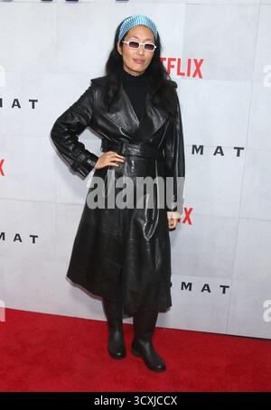 New York, New York, États-Unis. 14 octobre 2025. Jihae à la projection spéciale de Netflix 'The Diplomat' au Metrograph le 14 octobre 2025 à New York City Credit : RW/Media Punch/Alamy Live News Banque D'Images
