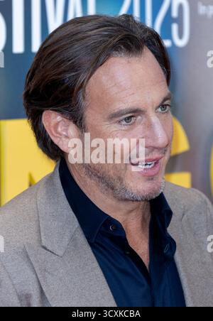 14 oct 2025, Londres, Angleterre, Royaume-Uni - Arnett participera-t-il est-ce que ça marche ? Première, BFI London film Festival 2025 - Royal Festival Hall Banque D'Images