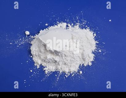 Le stéarate de zinc est un savon de zinc largement utilisé industriellement. Banque D'Images