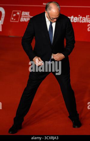 Rome, Italie. 15 octobre 2025. Le Major de Rome Roberto Gualtieri assiste au tapis rouge d'ouverture 'la Vita va Cosi' pendant le 20ème Festival du film de Rome à l'Auditorium Parco della Musica à Rome (Italie), le 15 octobre 2025. Crédit : Insidefoto/Alamy Live News Banque D'Images