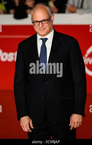 Rome, Italie. 15 octobre 2025. Le Major de Rome Roberto Gualtieri assiste au tapis rouge d'ouverture 'la Vita va Cosi' pendant le 20ème Festival du film de Rome à l'Auditorium Parco della Musica à Rome (Italie), le 15 octobre 2025. Crédit : Insidefoto/Alamy Live News Banque D'Images
