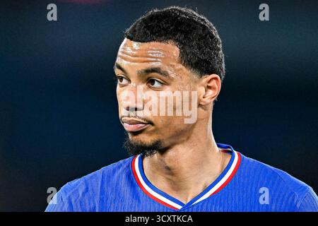Paris, France. 10 octobre 2025. Hugo Ekitike lors du match de qualification pour la Coupe du monde de la FIFA 2026 France vs Azerbaïdjan au Parc des Princes le 10 octobre 2025 à Paris. Crédit : Victor Joly/Alamy Live News Banque D'Images