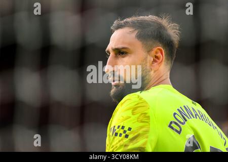 Londres, Royaume-Uni. 05 octobre 2025. Brentford v Manchester City - premier League - Gtech Community Stadium - Londres. Gianluigi Donnarumma de Manchester City. Crédit photo : Mark pain/Alamy Live News Banque D'Images