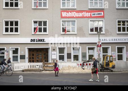 DEU Allemagne Berlin le siège du Parti de gauche Banque D'Images