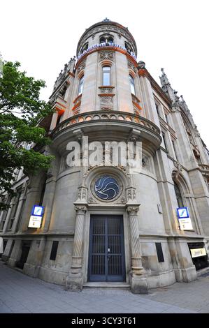 Succursale Art Nouveau de Deutsche Bank, Georgsplatz, Hanovre, basse-Saxe, Allemagne Banque D'Images