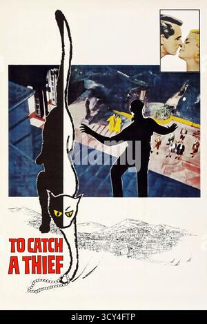 ALFRED HITCHCOCK'S TO CATCH A THIEF (1955) - TITRE ORIGINAL : TO CATCH A THIEF-, RÉALISÉ PAR ALFRED HITCHCOCK. Crédit : PARAMOUNT PICTURES / album Banque D'Images