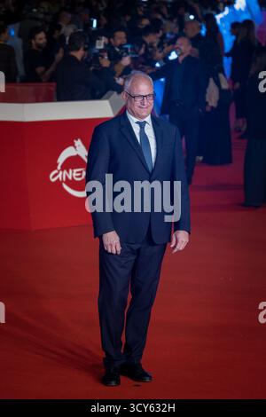 ROME, ITALIE - 15 OCTOBRE 2025 : Roberto Gualtieri participe à la conférence photo 'la Vita va Così' pendant le 20ème Festival du film de Rome à l'Auditorium Parco Della Musica le 15 octobre 2025 à Rome, Italie. Banque D'Images