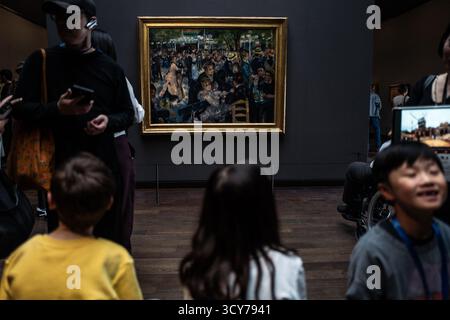 Saint Ouen, Paris, France. 17 octobre 2025. Le musée d'Orsay (officiellement ''établissement public du musée d'Orsay et du musée de l'Orangerie ''' Valéry Giscard d'Estaing'' depuis 2021) est un musée national français inauguré en 1986. (Crédit image : © Sadak Souici/ZUMA Press Wire) USAGE ÉDITORIAL SEULEMENT ! Non destiné à UN USAGE commercial ! Banque D'Images