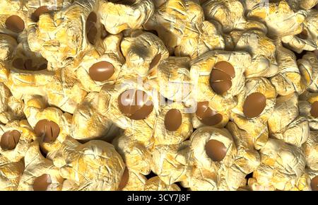 Popcorn snack aliment jaune orange couleur nourriture cinéma cinéma film savoureux délicieux popcorn divertissement salé croustillant film de popcorn doux fond wa Banque D'Images