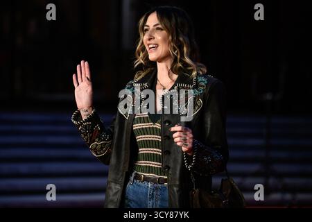 Rome, Italie. 17 octobre 2025. Ema Stokholma assiste au tapis rouge « Sandokan » lors du 20e Festival du film de Rome à l'Auditorium Parco della Musica à Rome (Italie), le 17 octobre 2025. Crédit : Insidefoto/Alamy Live News Banque D'Images