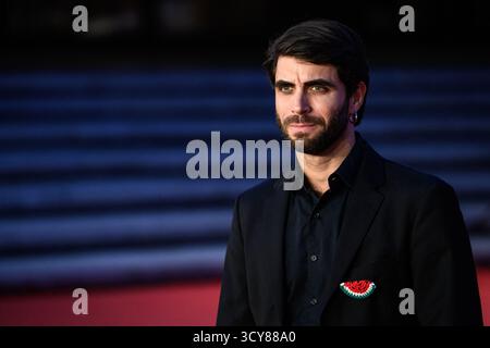 Rome, Italie. 17 octobre 2025. Marco Rossetti assiste au tapis rouge « Sandokan » lors du 20e Festival du film de Rome à l'Auditorium Parco della Musica à Rome (Italie), le 17 octobre 2025. Crédit : Insidefoto/Alamy Live News Banque D'Images
