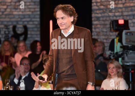 Giovanni di Lorenzo BEI der Aufzeichnung der Radio Bremen Talkshow 3 nach 9 im Studio an der Schlachte. Brême, 17.10.2025 *** Giovanni di Lorenzo lors de l'enregistrement du talk-show de Radio Brême 3 nach 9 dans le studio du Schlachte Brême, 17 10 2025 Foto :Xn.xHeuselx/xFuturexImagex 3nach9 5002 Banque D'Images
