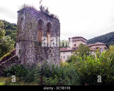 Palacio y Torres de Ayala. D'Álava. España Banque D'Images