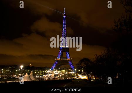 Torre Eiffel. París. Francia Banque D'Images