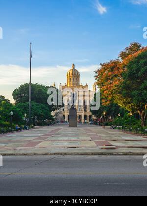 28 octobre 2019 : le Musée de la Révolution, la Havane, Cuba, a été inauguré en 1920 par le Président Mario García Meno et est devenu le Musée de la Révolution Banque D'Images