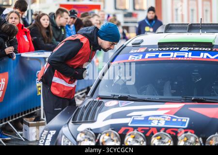 Bad Griesbach, Allemagne. 18 octobre 2025. Ambiance lors du Rallye d'Europe centrale 2025, 12e manche du Championnat du monde des Rallyes 2025 WRC, du 16 au 19 octobre 2025 à Bad Griesbach, Bavière, Allemagne - photo Nikos Katikis/DPPI crédit : DPPI Media/Alamy Live News Banque D'Images
