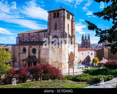 Iglesia gótica de San Esteban (Museo del Retabo). Burgos. Castille León. España Banque D'Images