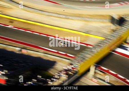 Austin, États-Unis. 18 octobre 2025. Le pilote britannique de McLaren Lando Norris participe à la séance de qualification pour le Grand Prix des États-Unis de formule 1, à Austin, Texas, aux États-Unis, Oct. 18, 2025. crédit : Wu Xiaoling/Xinhua/Alamy Live News Banque D'Images