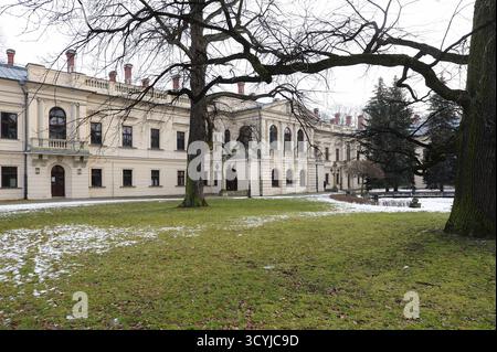 Le palais des Habsbourg à Żywiec, Zywiec, Polska, Beskidy, Cieszyn Silesia, voyage, architecture, photo Kazimierz Jurewicz, Banque D'Images