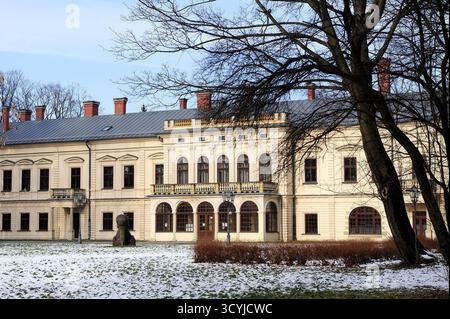 Le palais des Habsbourg à Żywiec, Zywiec, Polska, Beskidy, Cieszyn Silesia, voyage, architecture, photo Kazimierz Jurewicz, Banque D'Images
