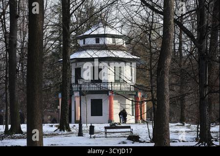 Le palais des Habsbourg à Żywiec, Zywiec, Polska, Beskidy, Cieszyn Silesia, voyage, architecture, photo Kazimierz Jurewicz, Banque D'Images