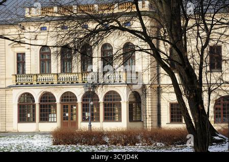 Le palais des Habsbourg à Żywiec, Zywiec, Polska, Beskidy, Cieszyn Silesia, voyage, architecture, photo Kazimierz Jurewicz, Banque D'Images