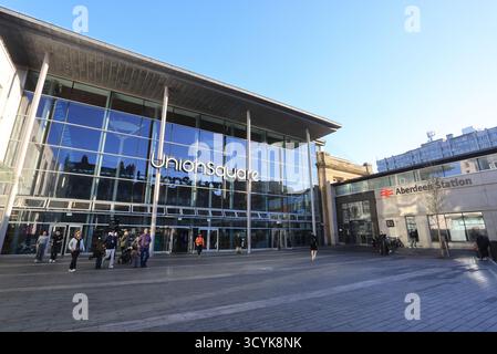Union Square, la plus grande destination commerciale et de loisirs au cœur d'Aberdeen, à côté de la gare, Écosse, Royaume-Uni Banque D'Images