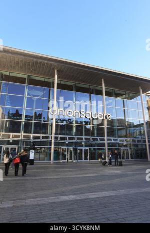 Union Square, la plus grande destination commerciale et de loisirs au cœur d'Aberdeen, à côté de la gare, Écosse, Royaume-Uni Banque D'Images