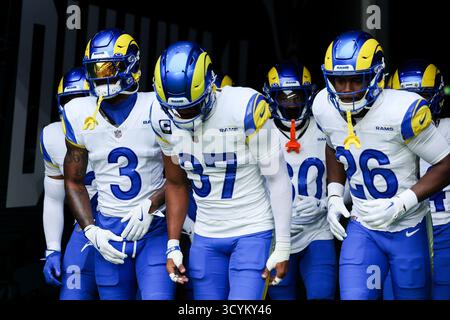 Stade de Wembley, Londres, Royaume-Uni. 19 octobre 2025. NFL UK Football, Los Angeles Rams contre Jacksonville Jaguars ; crédit : action plus Sports/Alamy Live News Banque D'Images