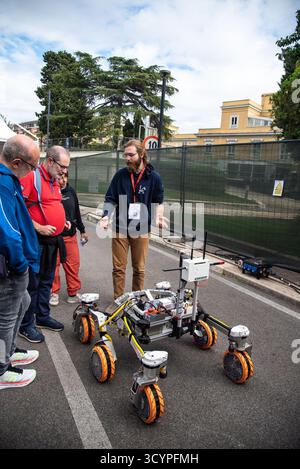 Rome, Italie. 17 octobre 2025. **PAS DE WEB ET DE JOURNAUX UNIQUEMENT POUR L'ITALIE** MAKER FAIRE ROME 2025 AU GAZOMETER crédit : Agence photo indépendante/Alamy Live News Banque D'Images