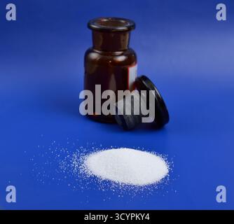 Le carbonate de potassium est le composé inorganique de formule K2CO3. Banque D'Images