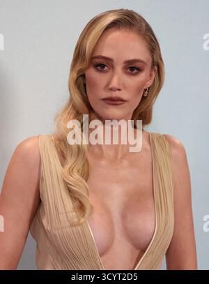 Londres, Royaume-Uni. 19 octobre 2025. Maika Monroe assiste au Gala de clôture 100 Nights of Hero au 69e BFI London film Festival. Crédit : SOPA images Limited/Alamy Live News Banque D'Images