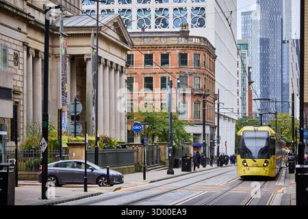 Galerie d'art Manchester Lower Mosley Street Banque D'Images