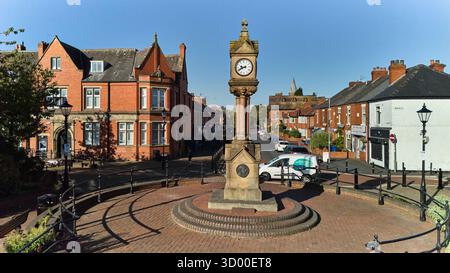 Quartier rougeâtre de Houldsworth Square à Stockport Banque D'Images