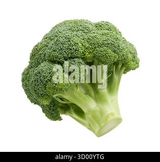 Le brocoli frais isolé Banque D'Images