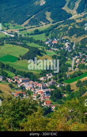 France, Isère, Parc naturel régional du Vercors, Gresse-en-Vercors Banque D'Images