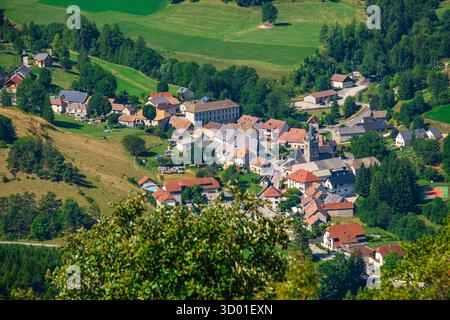 France, Isère, Parc naturel régional du Vercors, Gresse-en-Vercors Banque D'Images