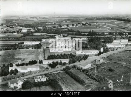 Bretignolles-sur-mer Département français : 85 - Vendée région : pays-de-la-Loire carte postale vintage. xxe siècle Banque D'Images