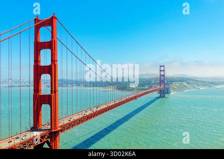 Le Golden Gate Bridge, San Francisco, California, USA Banque D'Images