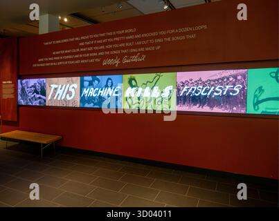 Woody Guthrie Center à Tulsa Oklahoma Banque D'Images
